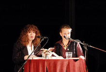 Gioconda Belli und Viola Gabor Okt 07 Wien, Foto: Ines Gratzer